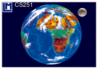 CS251: EARTH AND MOON ( SPACE  )