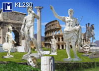 KL230: ANTIQUE STATUES  FROM ROME ( ART )