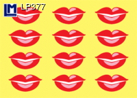 LP377: KISSING LIPS ( ART )