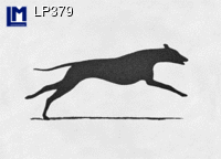 LP379: GREYHOUND MUYBRIDGE (ART / DOG)