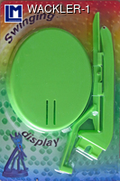 WACKLER-1: GREEN DISPLAY FOR  LENTICULAR CARDS