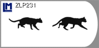 ZLP231: MUYBRIDGE, CAT ( ART / ANIMALS  )