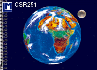 CSR251: EARTH AND MOON ( SPACE  )