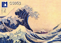 CS053: HOKUSAI - WAVE ( ART / OLD MASTERS )