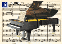 CS085: GRAND PIANO AND NOTES