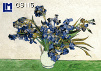 CS115:  VINCENT VAN GOGH ( ART / FLOWERS )