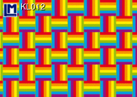 KL012: RAINBOW  IN 3-D ( ART )