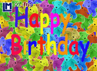 KL109:  HAPPY BIRTHDAY