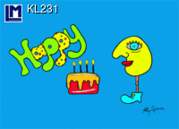 KL231: HAPPY BIRTHDAY / ALI GÖRMEZ ( ART )