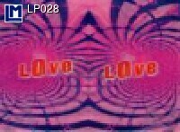 LP028: LOVE AUF WELLEN IN BLAU UND UND PINK