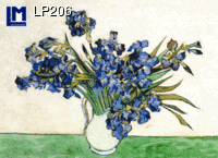 LP206: VINCENT VAN GOGH    ( ART / FLOWERS )