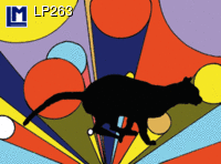 LP263: MUYBRIDGE, CAT - FLOWER POWER ( ART / ANIMALS  )