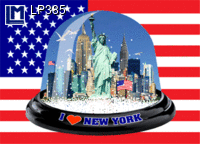 LP385: SNOW GLOBE -  I LOVE NEW YORK