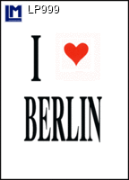 LP999: I LOVE NEW YORK /  I LOVE BERLIN